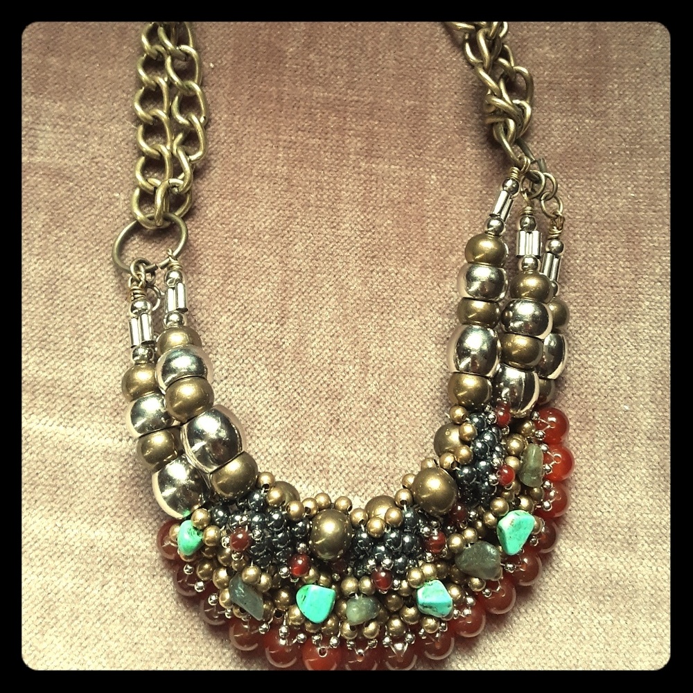 Anthropologie Pam Hiran dsgnr statement necklace